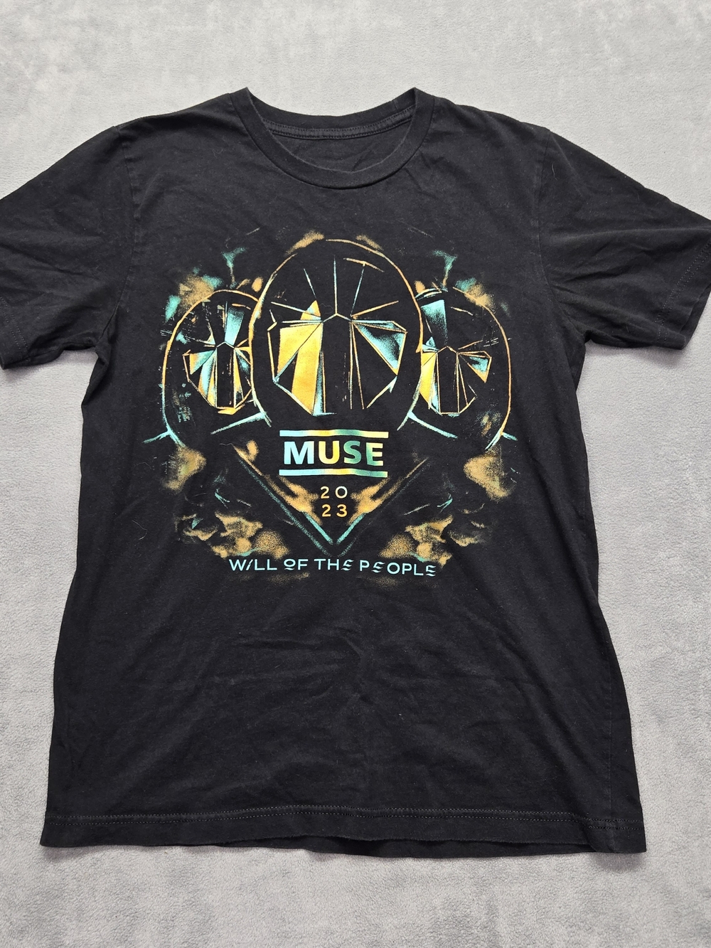 Muse 2023 "Will of the People" Black Graphic Tee